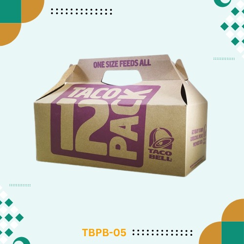 Custom Taco Bell Packaging Boxes